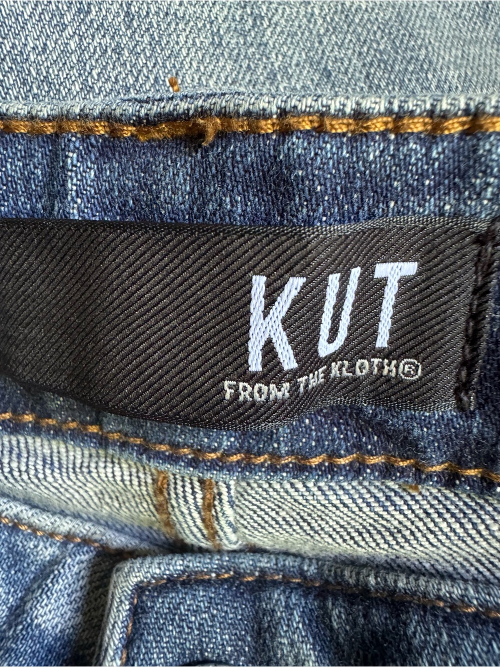 Kut from the Kloth Light Blue Distressed Catherine Boyfriend Women’s Jeans 0 - Picture 3 of 8